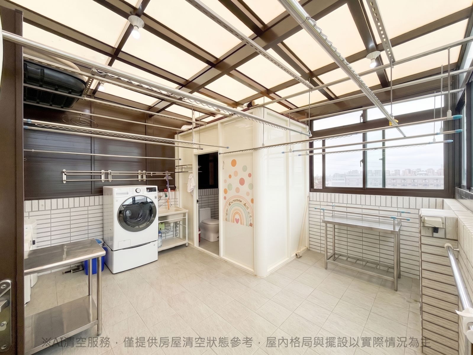 中壢內定邊間電梯別墅 頂樓